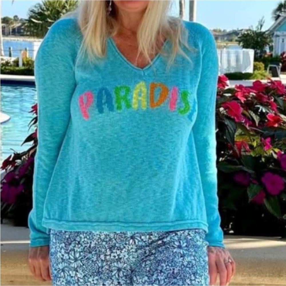 NEW Lilly Pulitze Danette V Neck Paradise"
Pay in 4 interest-free payments of